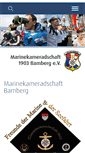 Mobile Screenshot of marine-bamberg.de